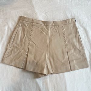 Zara Faux Leather Skort